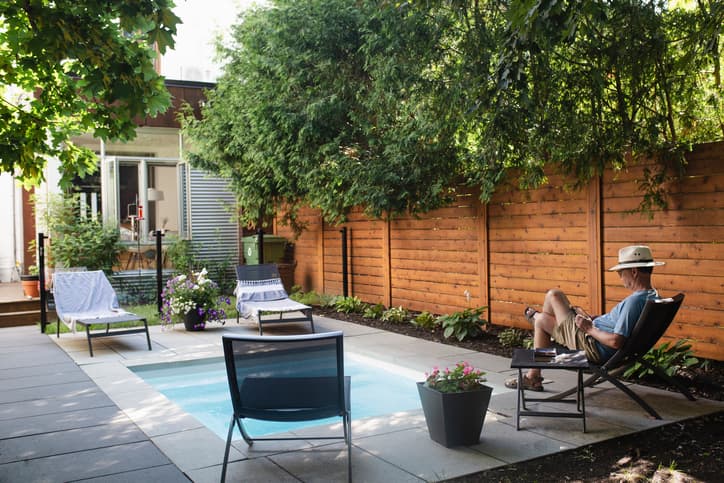 Backyard Plunge Pool