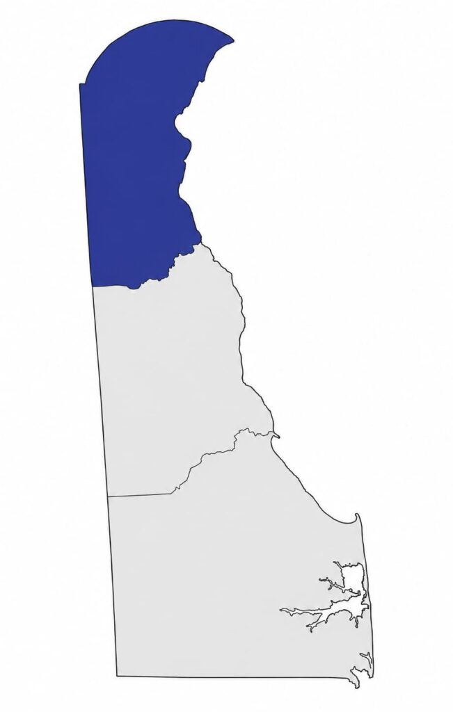 New Castle County Map