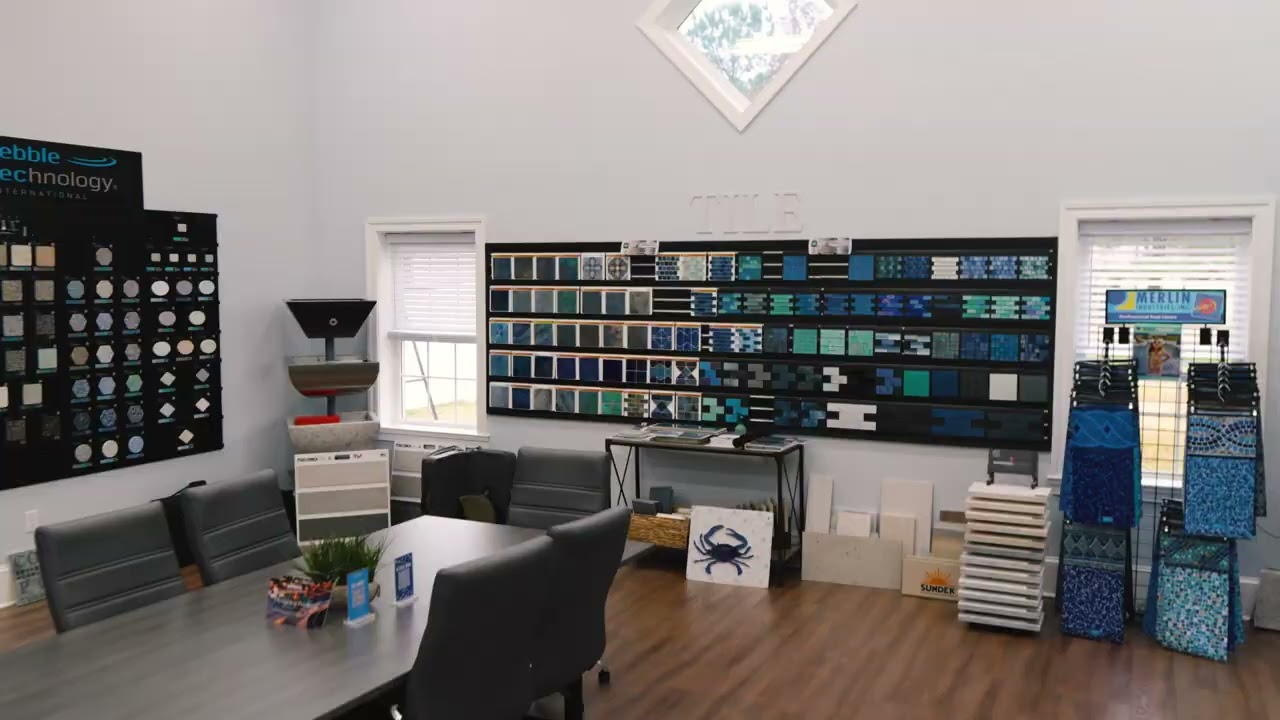 Coastal Pools design center interior